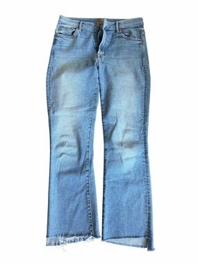 Mother High WaistedJeans Insider Crop Step
FRAY Shoot To Thrill Color Sz 29